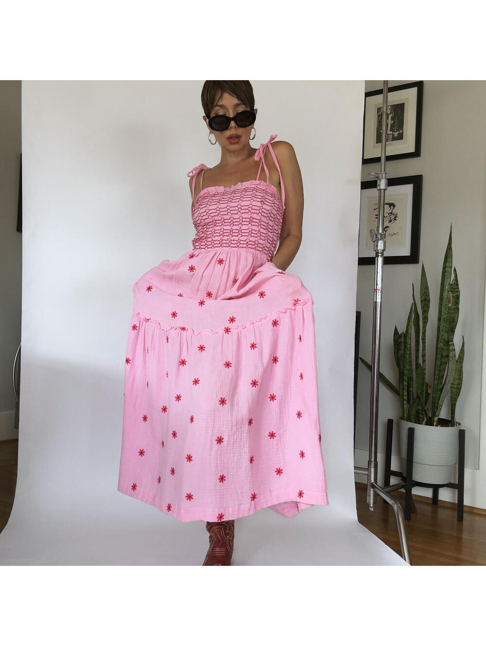 Pink Maxi Dress